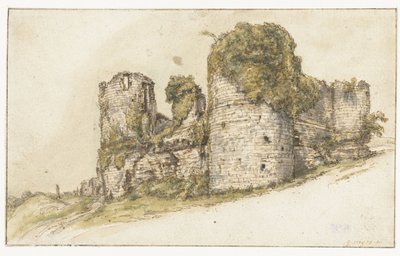 View of Château de César in Vau by Gillis Neyts
